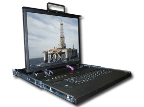 RUGGED INDUSTRIAL/PETROLEUM WORKSTATION TEI19.1-1U