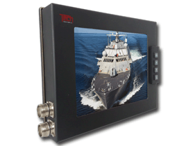 RUGGED MARINE LCD WORKSTATION TEM10.4WS